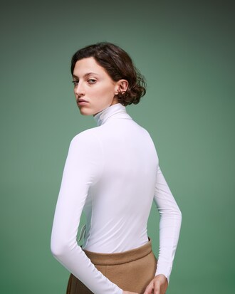 T-shirt unisex con collo alto Fashion Show