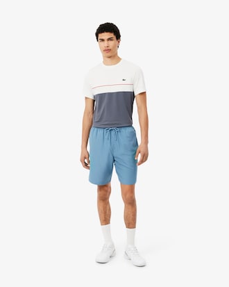 Shorts da tennis in taffet&agrave; a rombi leggero