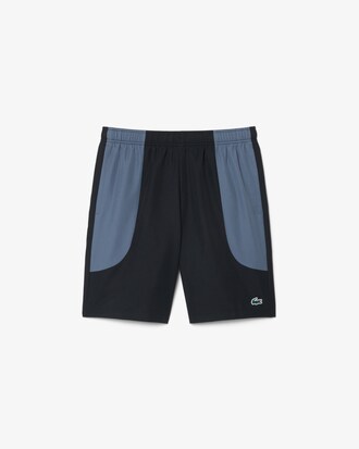Shorts sportivi idrorepellenti colorblock