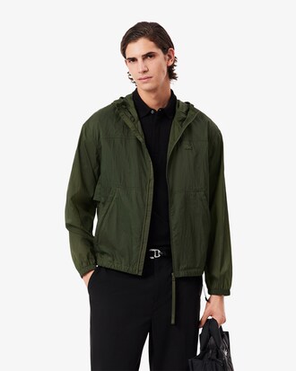 Giacca in nylon ripiegabile impermeabile