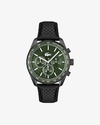 Orologio cronografo in pelle Boston