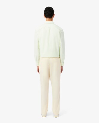 Pantaloni chino regular fit in twill di cotone