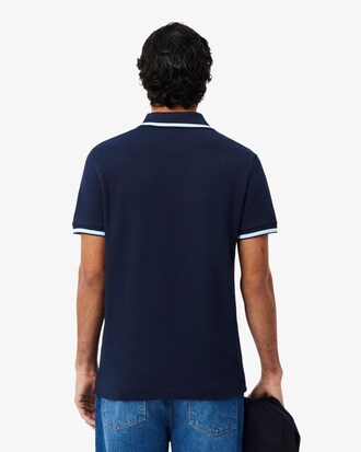 Polo L.12.12 regular fit con bordo in risalto