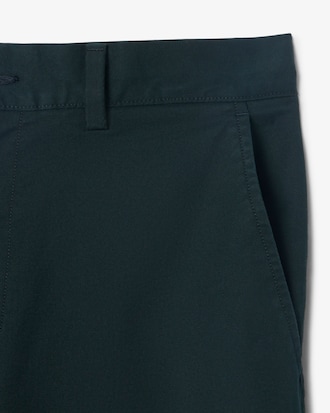 Pantaloni chino elasticizzati slim fit in twill