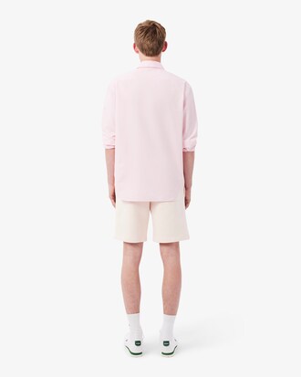 Shorts in tessuto felpato