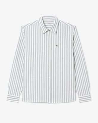 Camicia Oxford a righe regular fit