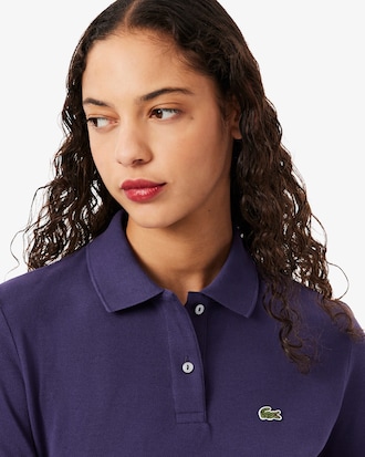 Polo regular fit in morbido petit piqu&eacute;
