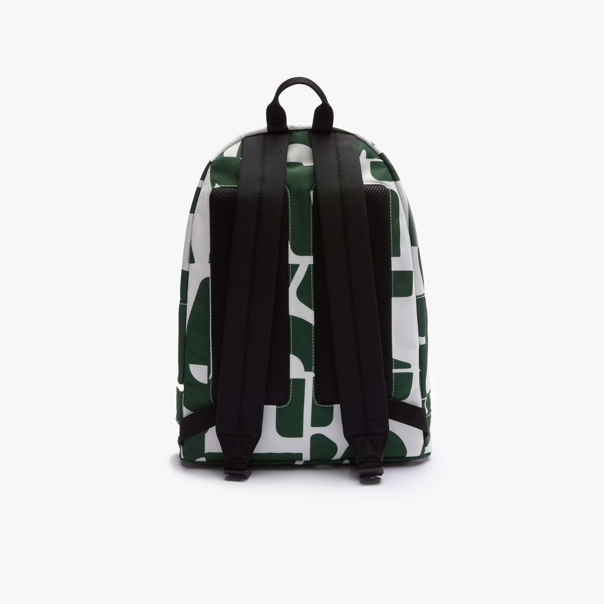 Zaino unisex in canvas con logo destrutturato Neocroc | LACOSTE