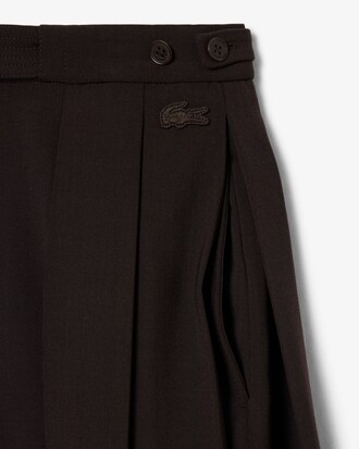 Pantaloni a pieghe a vita alta Runway