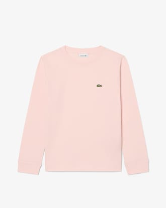 T-shirt a maniche lunghe in cotone