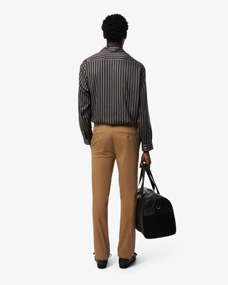 Pantaloni chino slim fit in cotone elasticizzato