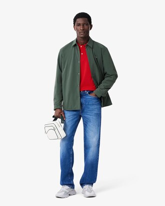 Polo regular fit in cotone Pima