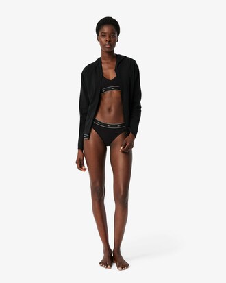 Bralette a triangolo in cotone stretch