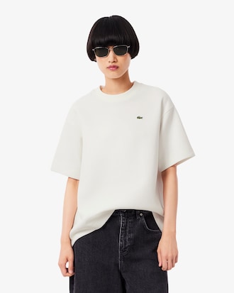 T-shirt oversize double face in piqué