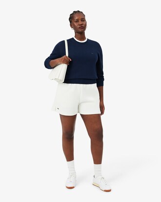 Maglione girocollo in maglia 3D