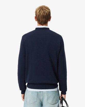 Felpa in tessuto felpato classic fit