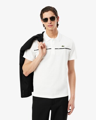 Polo Regular Fit L.12.12 con bordo con logo