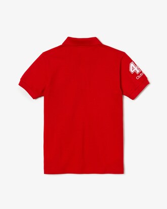 Polo da bambino taglio classico Lacoste Club Med