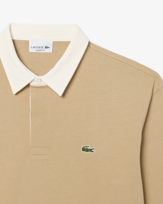 Polo da rugby relaxed fit in jersey