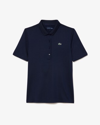 Polo da golf slim fit elasticizzata UV Protect