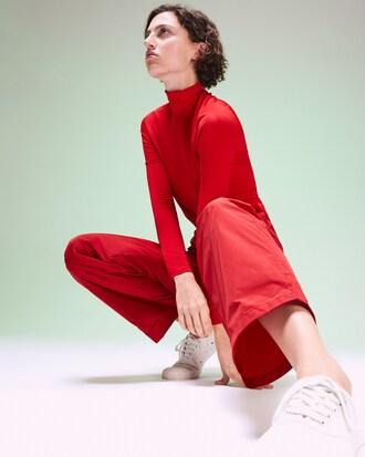 T-shirt unisex con collo alto Fashion Show