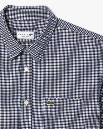 Camicia in flanella di cotone regular fit