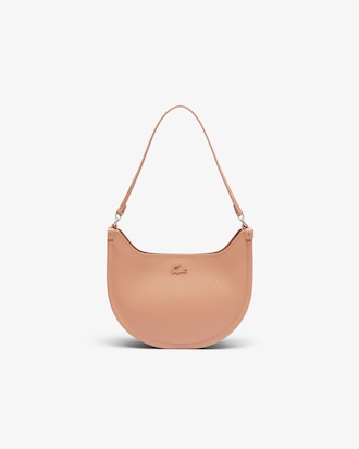 Borsa a mezzaluna in pelle Chantaco