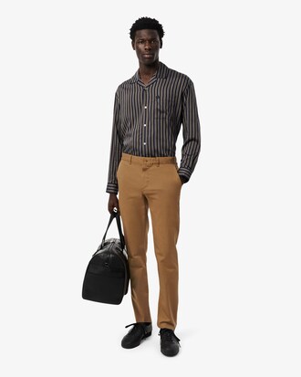 Pantaloni chino slim fit in cotone elasticizzato