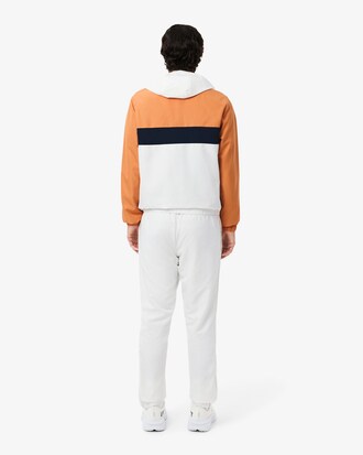 Pantaloni da tuta sportiva in taffet&agrave; a rombi