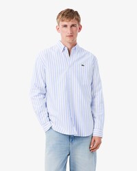 Camicia Oxford a righe regular fit
