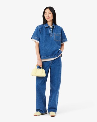 T-shirt oversize double face in piqué