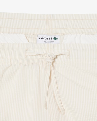 Shorts in seersucker di cotone