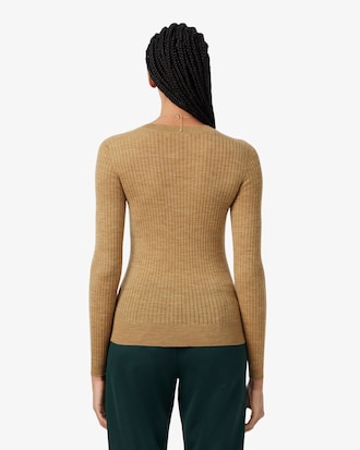 Merino Wool 3D Knit    Sweater