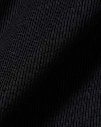 Canotta slim fit in cotone a costine