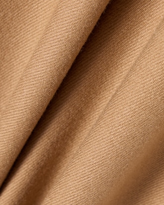 Pantaloni oversize in flanella con pieghe