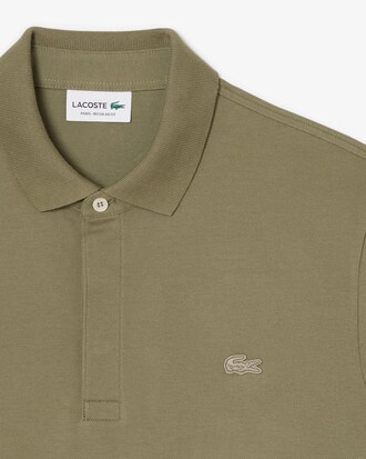 Polo regular fit in piqu&eacute; elasticizzato Paris
