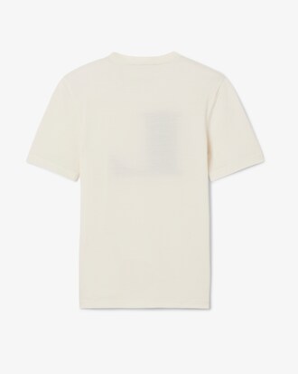 T-shirt in seta grafica Runway