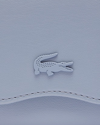 Portafoglio in pelle con zip Lora