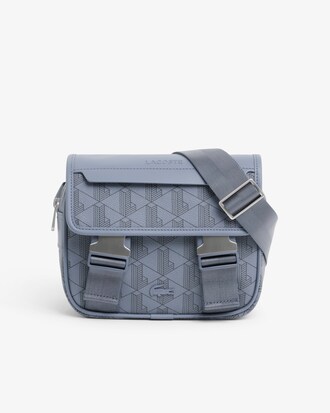 Borsa a tracolla con patta e clip The Blend