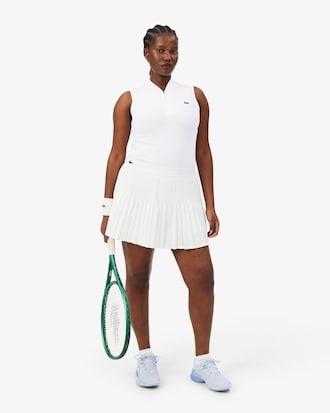 Polo da tennis elasticizza senza maniche Ultra-Dry