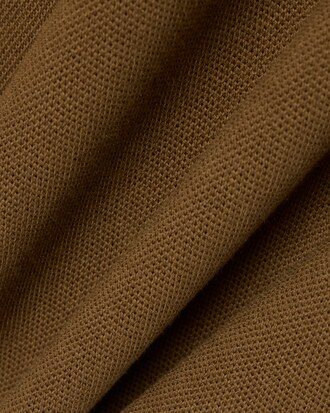 Polo in piqu&eacute; pesante loose fit