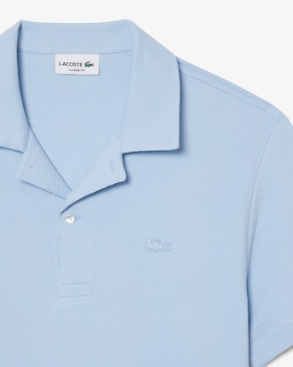 Polo testurizzata classic fit