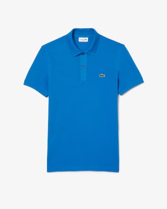 Polo slim fit in piqué L.12.12