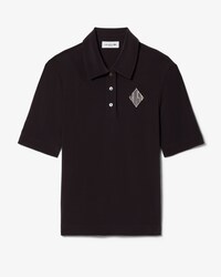 Polo slim fit ricamata