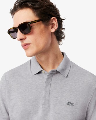 Polo regular fit in piqu&eacute; elasticizzato Paris