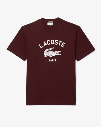 T-shirt in cotone con stampa del brand