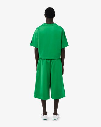 Bermuda oversize in raso Runway