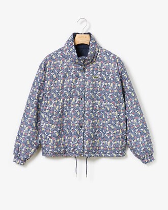 Giacca imbottita da donna double face con cappuccio rimovibile Keith Haring