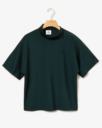 Polo da donna fluida destrutturata boxy fit Lacoste LIVE