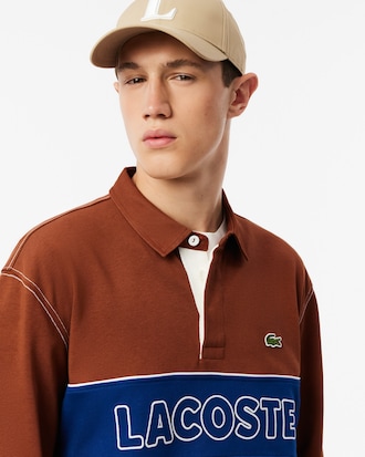Maglia da rugby in cotone relaxed fit